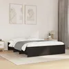 Image de vidaXL Cadre de lit noir 160x200 cm bois d'ingénierie, meuble de chambre à coucher, lit double, sommier, lit, cadre de lit 3295640