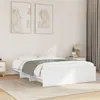Image de vidaXL Cadre de lit blanc 120x200 cm bois d'ingénierie, meuble de chambre à coucher, lit double, sommier, lit, cadre de lit 3295660