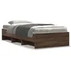 Image de vidaXL Bedframe zonder matras bewerkt hout bruin eikenkleur 90x190 cm3295708