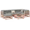 Image de Salon de jardin modulable Vidaxl bois marron 7 pieces x 70 x 67
