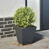 Image de Jardinière anthracite 30x30x30 cm acier