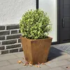Image de vidaXL Jardinière 30x30x30 cm acier corten, jardinière d'extérieur, boîte à fleurs, boîte de jardin, jardinière de patio, 851050
