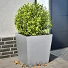 Image de Jardinières 2 pcs 50x50x50 cm acier galvanisé