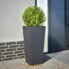 Image de Vidaxl Jardinière de Jardin, Anthracite, 35x35x75 cm, en Acier