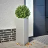 Image de vidaXL Jardinières 2 pcs triangulaire 40x40x75 cm acier galvanisé 851168