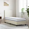 Image de Matelas mousse 80x200 cm vidaxl accueil ferme soutien souple epaisseur 17 cm 5 zones housse de matelas