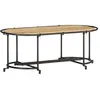 Image de Table basse 110x55x40 cm bois de manguier massif brut