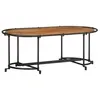 Image de vidaXL Table basse 110x55x40 cm bois massif d'acacia, table latérale, table de salon, table d'accent, bout de canapé, table 4013498