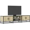Image de vidaXL Meuble TV chêne sonoma 180x35x41 cm bois d'ingénierie, support TV, buffet TV, meuble multimédia, banc TV, meuble 3300776