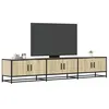 Image de vidaXL Meuble TV chêne sonoma 210x35x41 cm bois d'ingénierie, support TV, buffet TV, meuble multimédia, banc TV, meuble 3300791