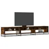 Image de Meuble TV chêne fumé 270x40x46 cm bois d ingénierie