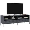 Image de vidaXL Meuble TV anthracite 135x39x43,5 cm acier laminé à froid, support TV, buffet TV, armoire hifi, banc TV, armoire en 851330