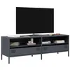 Image de vidaXL Meuble TV anthracite 135x39x43,5 cm acier laminé à froid 851336