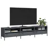 Image de vidaXL Meuble TV anthracite 202x39x43,5 cm acier laminé à froid, support TV, buffet TV, armoire hifi, banc TV, armoire en 851348