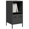 Image de Buffet noir 35x39x73,5 cm acier laminé à froid