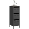 Image de Buffet haut noir 39x35x103,5 cm acier