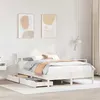Image de vidaXL Cadre de lit avec tête de lit blanc 160x200 cm bois pin massif, meuble de chambre à coucher, sommier, lit en bois, 3301861