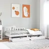 Image de vidaXL Lit de jour avec tiroirs sans matelas 90x190 cm bois massif 3302107