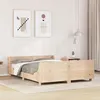 Image de vidaXL Cadre de lit avec tête de lit 150x200 cm bois de pin massif, lit, mobilier de chambre à coucher, lit en bois, lit 3302279