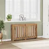 Image de vidaXL Radiatorombouw 149x20x82 cm bewerkt hout artisanaal eikenkleur852752