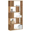 Image de Bibliothèque 5 niveaux chêne artisanal bois ingénierie
