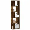 Image de vidaXL Bibliothèque 5 niveaux chêne fumé bois d'ingénierie852784