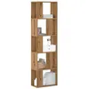Image de vidaXL Bibliothèque 5 niveaux chêne artisanal bois ingénierie, étagère, étagère à livres, support de livre, armoire de 852788