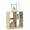 Image de Bibliothèque chêne sonoma 68,5x32x75 cm bois d ingénierie