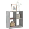 Image de Bibliothèque sonoma gris 68,5x32x75 cm bois d ingénierie