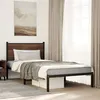 Image de vidaXL Bedframe zonder matras metaal bruin eikenkleurig 100x190 cm4007759