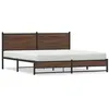 Image de vidaXL Bedframe zonder matras metaal bruin eikenkleurig 160x200 cm4007943