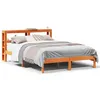 Image de vidaXL Bedframe met hoofdbord grenenhout wasbruin 140x200 cm3305740
