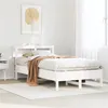 Image de vidaXL Bedframe zonder matras massief grenenhout wit 120x190 cm3306166