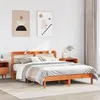 Image de vidaXL Bedframe zonder matras massief grenenhout wasbruin 150x200 cm3306887