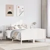 Image de vidaXL Cadre de lit sans matelas blanc 140x200 cm bois de pin massif 3306967