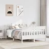 Image de vidaXL Cadre de lit sans matelas blanc 160x200 cm bois de pin massif 3307000
