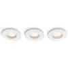 Image de Philips, Spot encastrable, Hue Adore indbygningsspot til badevrelse 3-pak (GU10, Aluminium, Matières plastiques, Verre)