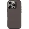 Image de Decoded Coque arrière en silicone anti-microbienne avec MagSafe pour iPhone 16 Pro - Marron foncé (Apple iPhone 16 Pro), Coque pour téléphone portable, Noir