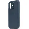 Image de Decoded Couverture arrière en cuir (Apple iPhone 17), Coque pour téléphone portable, Bleu