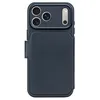 Image de Étui Folio pour iPhone 17 Pro MagSafe en Cuir avec Coque Détachable Decoded Bleu marine