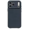 Image de Coque pour iPhone 17 Pro Max MagSafe en Cuir Antichocs Decoded Bleu