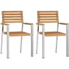Image de vidaXL, Chaises de jardin, Lean