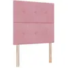 Image de vidaXL, Lit : accessoires, Nour High headboard (128 x 7 x 80 cm)
