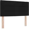 Image de vidaXL, Lit : accessoires, Damien Low headboard (7 x 7 x 88 cm)