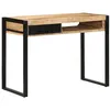 Image de Bureau vidaXL Bois de manguier brut massif 100x50x75 cm Réf. 4015931