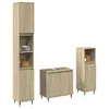 Image de vidaXL Ensemble de meubles de salle de bain 3 pcs chêne sonoma 3307673