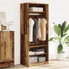 Image de vidaXL Kledingkast 80x50x200 cm bewerkt hout oud hout3307700