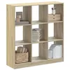 Image de vidaXL Bibliothèque chêne sonoma 102x32x108 cm bois d'ingénierie 3307839