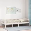 Image de vidaXL Lit pour enfants sans matelas blanc 75x190cm bois de pin massif, lit simple, lit mi-hauteur, lit en bois, lit 855034