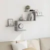 Image de vidaXL Étagère murale gris béton 104x15x49 cm bois d'ingénierie 853203